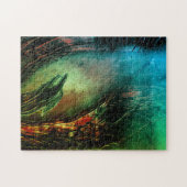 Drache aufsteigend puzzle (Horizontal)