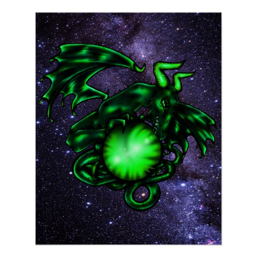 Drache Auge Poster (Vorderseite)