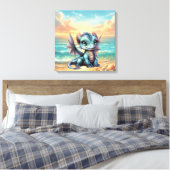 Drache Baby Leinwanddruck (Insitu (Schlafzimmer))