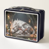 Drache Baby Metall Brotdose (Vorderseite)