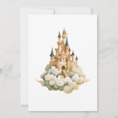Drache Baby Shower Einladung (Rückseite)