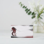 Drache-Ball businesscards Visitenkarte (Stehend Vorderseite)
