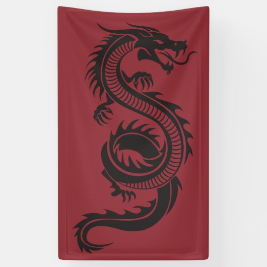Drache Banner (Vertikal)