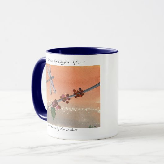 "Drache-Beeren" Tasse (Vorderseite Links)