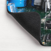 Drache beim Start des Space Shuttle Mousepad (Ecke)