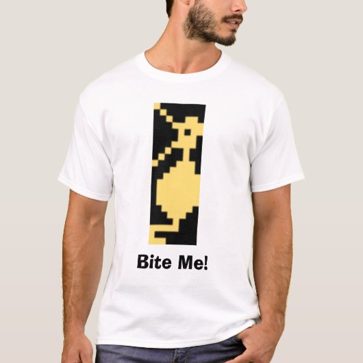 Drache, beißen mich! T-Shirt (Vorderseite)
