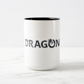 Drache Blaze Zweifarbige Tasse (Mittel)
