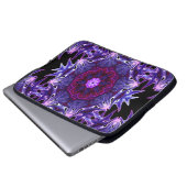 Drache Blume....... Laptopschutzhülle (Vorne Knopf)