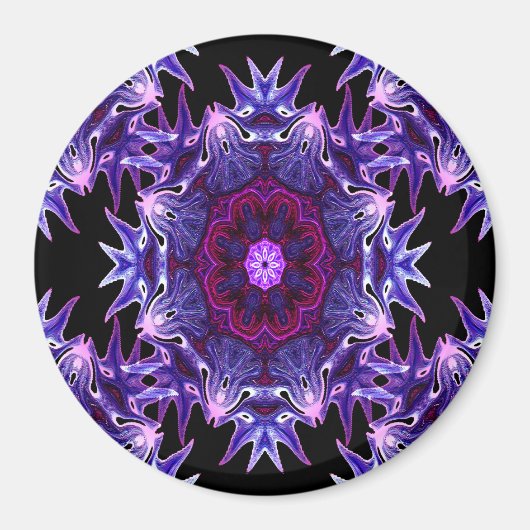 Drache Blume...... Magnet (Vorne)