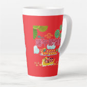 Drache Boot Harmonie hellrot Milchtasse (Rechte Ecke)