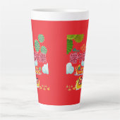 Drache Boot Harmonie hellrot Milchtasse (Vorderseite)