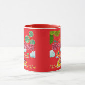 Drache Boot Harmonie hellrot Tasse (Zentrum)