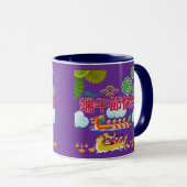 Drache Boot Harmonie königliches Lila Tasse (VorderseiteRechts)
