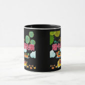 Drache Boot Harmonie schwarz  Tasse (Zentrum)