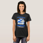 Drache Boot Rennen Für Drachenboot Paddler Trommle T-Shirt (Vorne ganz)