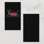 Drache-Boots-Crew-Rudersport-Reihen-Sport Visitenkarte (Vorne/Hinten)