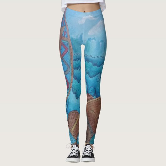 Drache-Boots-Leggings Leggings (Vorderseite)