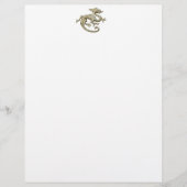 Drache Briefbogen (Vorderseite)