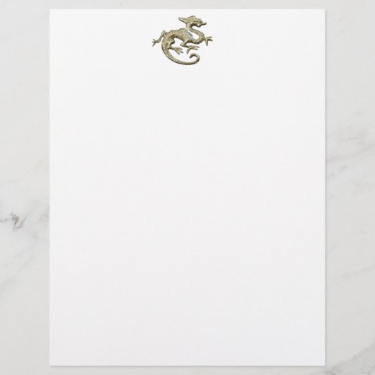 Drache Briefbogen (Vorderseite)