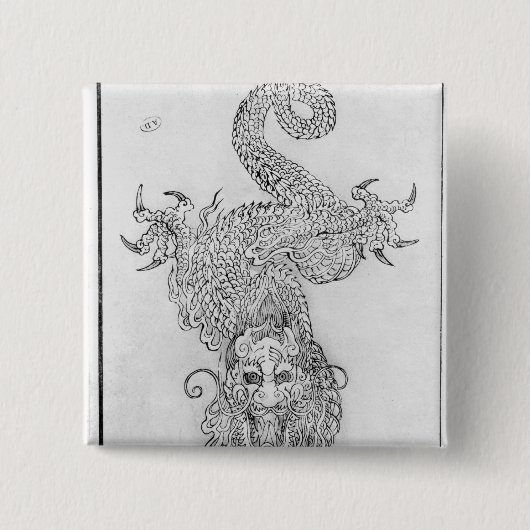 Drache Button (Vorderseite)