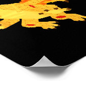 Drache Cannelloni Poster (Ecke)