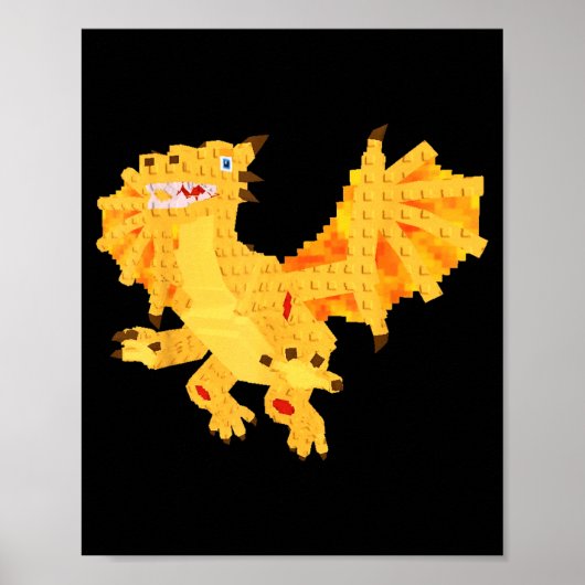 Drache Cannelloni Poster (Vorne)