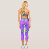 Drache Capri Leggings (Rückseite)