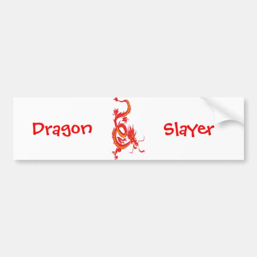 Drache/chinesisches Neujahr Autoaufkleber (Vorne)