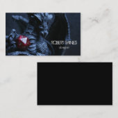 Drache d20 RPGroleplay Visitenkarte (Vorne/Hinten)