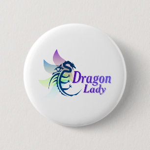 Drache-Dame Button
