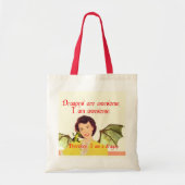 Drache-Dame Tote Tragetasche (Vorne)