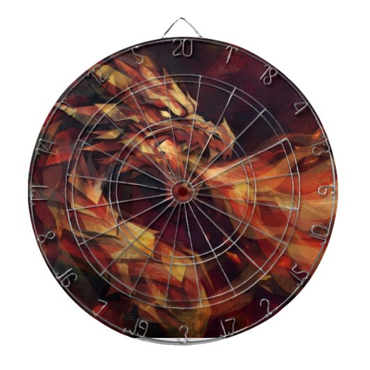 Drache dartscheibe (vorne)