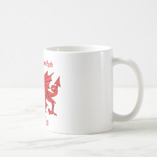 Drache Davies Waliser Kaffeetasse