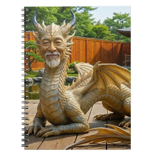 Drache der Balance Notizblock (Vorderseite)