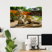 Drache der Balance Poster (Heimbüro)
