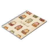 Drache, der Bücher liebt Notizbuch (Linke Seite)