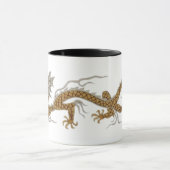 Drache der buddhistischen Tasse (Zentrum)