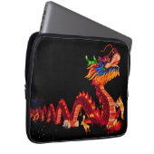 Drache der glühenden Chinesischen Parade Laptopschutzhülle (Vorne Rechts)