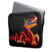 Drache der glühenden Chinesischen Parade Laptopschutzhülle (Vorderseite Links)