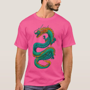 Drache der japanischen Fantasie T-Shirt