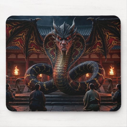 Drache der Macht Mousepad (Vorne)