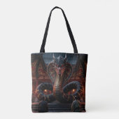 Drache der Macht Tasche (Rückseite)