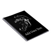 Drache der Nacht Notizblock (Rechte Seite)