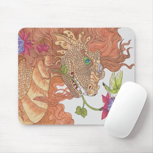 Drache der Naturschätze Mousepad (Mit Mouse)