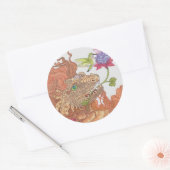 Drache der Naturschätze Runder Aufkleber (Umschlag)