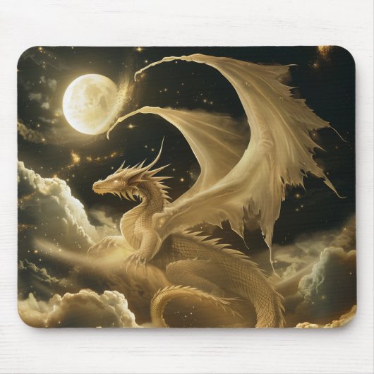 Drache der Night Mouse Pad Mousepad (Vorne)