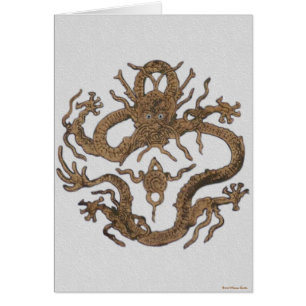 Drache der Pekinger Karte