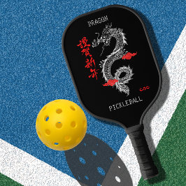 Drache der schwarzen Hand Pickleball Schläger