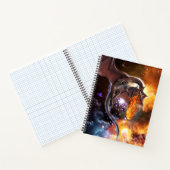 Drache der Sternengalaxie Notizblock (Innenseite)