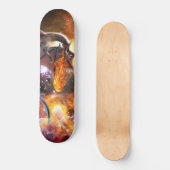 Drache der Sternengalaxie Skateboard (Vorderseite)